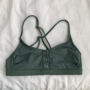 Ribbed Bikini Top